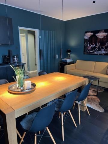Inkblue-Apartment Heidenau  Bagian luar foto