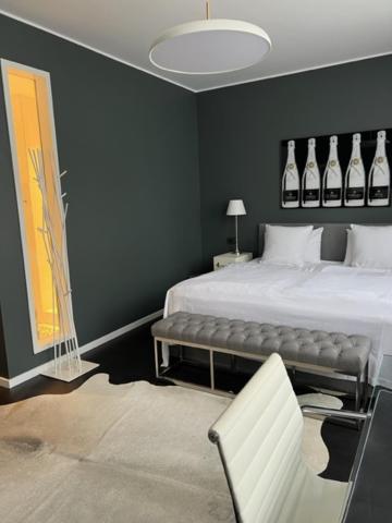 Inkblue-Apartment Heidenau  Bagian luar foto